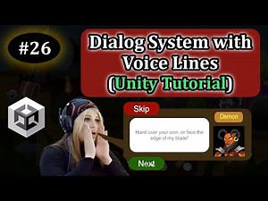 26- Create a Dialog System with Voice Lines | Unity 2D Platformer Tutorial