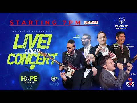 WATCH LIVE: Bonei Olam NW London Concert
