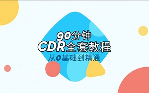 【CDR教程】这绝对是你能找到的最良心CDR教程 『只用90分钟』 CDR基础系统教程/工具讲解/详细步骤