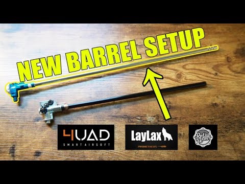 Airsoft V2 Hop Up Unit & Barrel Setup