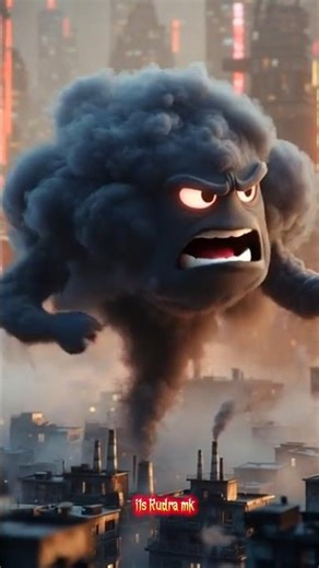 angry tree and dark gray smoke #shorts #trending #short #viralvideo