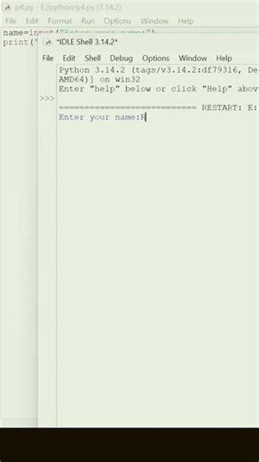 Python simple program #python #coding