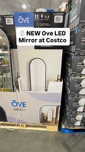 NEW Ove LED Mirror at Costco 🪞 it’s so pretty! #ove #ledmirror #costcofindsca @ovedecors | costcofindsca
