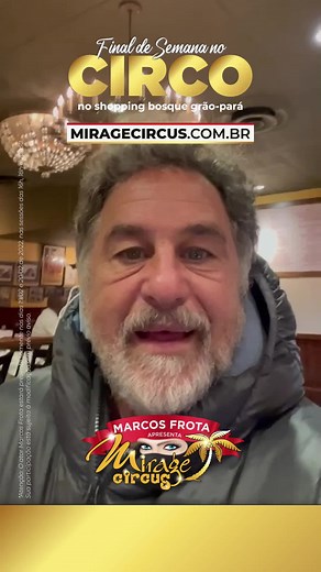 Final de Semana no Circo em Belém com Marcos Frota! 🎉🎪