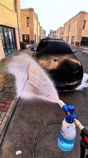 POV: DIRTY to Shiny Car Volkswagen Transformation 😍Watch the full wash! 🔥