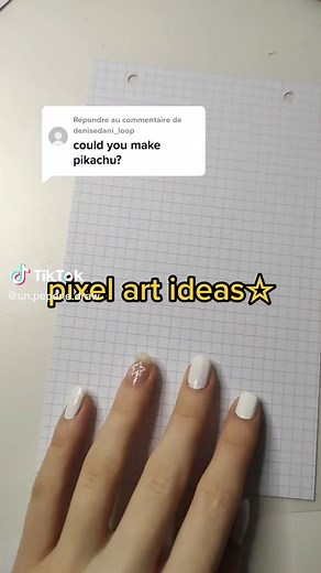 Pixel Pikachu Drawing Tutorial | Paso a Paso Fácil