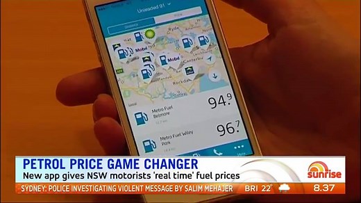 New smart phone app giving NSW motorists 'real time' fuel prices. Latest news: http://bit.ly/7NewsLatest #Petrol #NRMA #7News | 7NEWS Sydney