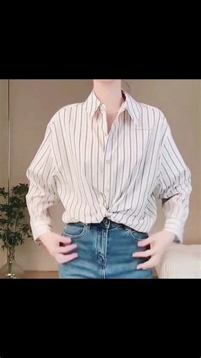 Striped shirt styling hacks you need to try #fashiontrends #outfitideas