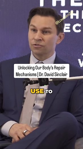 The Longevity Experts | “Unlocking Our Body’s Repair Mechanisms | Dr. David Sinclair” Dr. David Sinclair (@drdavidsinclair) explains a fascinating breakthrough in... | Instagram
