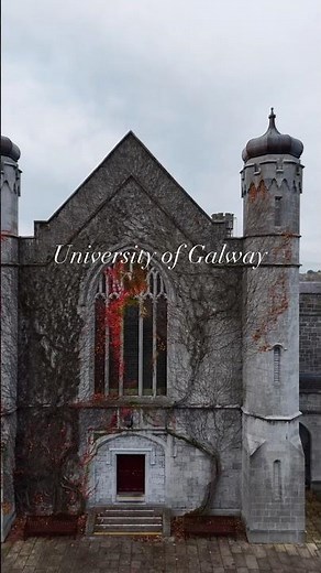 Discover the University of Galway, one of Europe’s most beautiful campuses. #galway #ireland #fyp