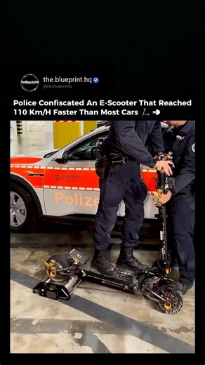 Engineering | AI | Tech | This wasn’t transportation. It was a physics failure waiting to happen. 📉 You are looking at a real police confiscation by Swiss... | Instagram