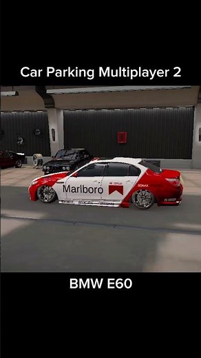 BMW E60 Marlboro Design 🔥 Air Suspension in Car Parking Multiplayer 2 #cpm2