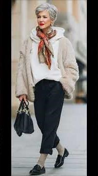 Fashion for women 60+: stylish looks #aromafortuna #style #fashion #shorts