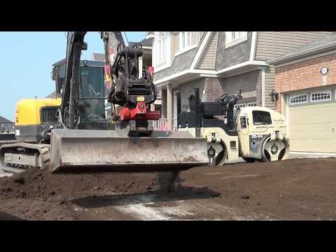 Rototilt: Volvo ECR88 with tiltrotator