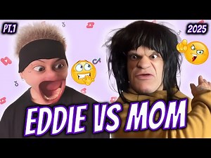 Try Not To Laugh 😂 Eddie Mora vs Mom Funny Shorts Compilation (Pt. 1)