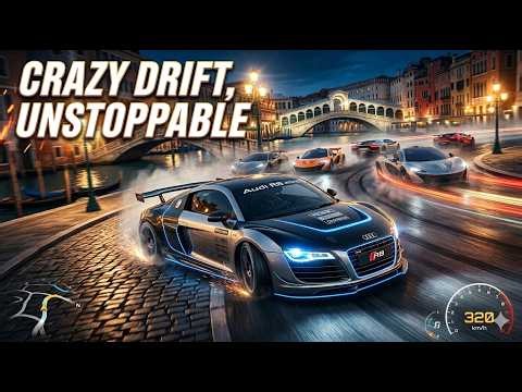 🔥 Audi R8 e-tron vs 6 Racers! Crazy Knockdowns & 1st Place 🏆 | Asphalt 8 Airborne