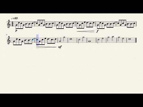 His Theme Tutorial for Flute (Undertale)