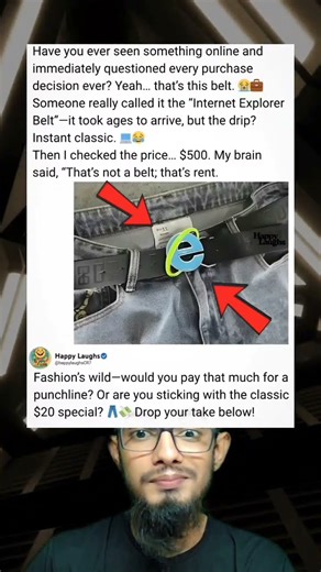 The Internet Explorer Belt Finally Arrived