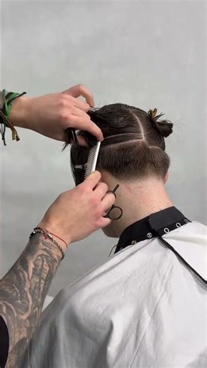 Perfect Sectioning Guide for Clean Fades #fade #barber #haircut