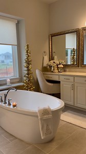 Happy Sunday friends! My bathroom was seriously messy. There’s no better feeling then that ice cold ❄️ water 💧 after a deep clean 🧼 😉I’m off to decorating my trees next! Stay tuned this week 🙏🎄 I hope you all are having a wonderful weekend.🔗My steam mop is on mega sale right now I linked it for you Comment CLEAN below to receive a DM with the link to shop this post on my LTK ⬇ https://liketk.it/4VNKZ¡Feliz domingo, amigos! Mi baño estaba muy desordenado. No hay mejor sensación que esa agua