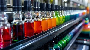 Quality control experts use specialized equipment to measure the pH levels of the dye solution maintaining precise chemical formulations for optimum color results.