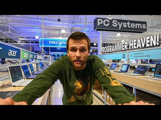 【中文配音】这就是程序员的天堂！//硅谷Micro Center内部探访