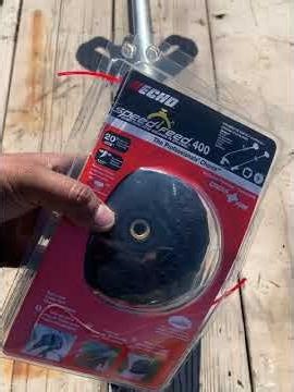Echo trimmer head replacement #echo #smallenginerepair