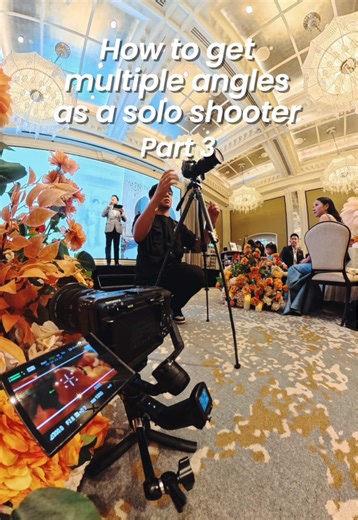 Mastering Multiple Angles as a Solo Wedding Shooter