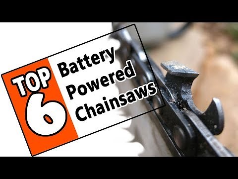 🌻 The 6 Best Battery Operated Chainsaws - Portable, Lightweight and Simple To Operate Saws Reviewed
