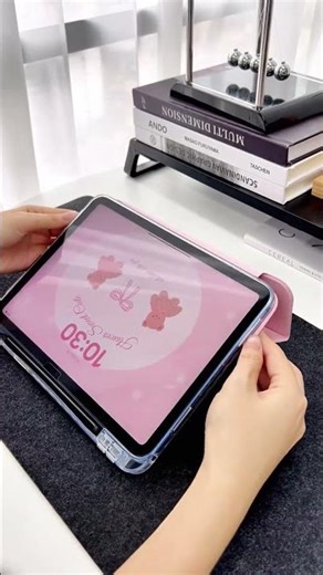 Clear. Sleek. Protective. Your Tablet Never Looked Better. #ipadcase