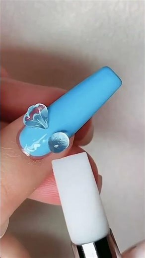 how to use silicon brush for nail art #siliconmold #siliconbrush #3dnailart #3dsculpting #3dbrush