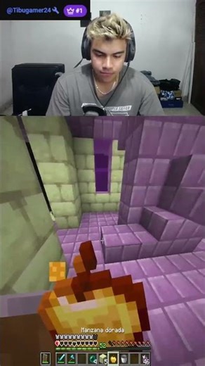 0.1 MILISEGUNDOS ANTES DE MORIR #minecraft