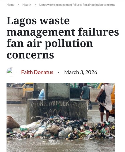 Lagos Air Quality Crisis: Informal E-Waste Disposal Contributes to Public Health | Joshua Ndaman posted on the topic | LinkedIn
