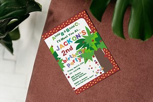 Chicka Boom Birthday Party Invitation, Classic Book Theme (digital File) - Etsy Canada