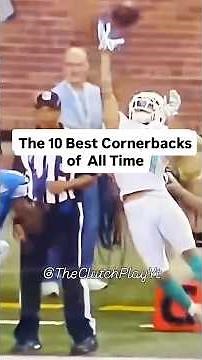 Top 10 Cornerbacks of All Time 🏈 (You Won't Believe #1)#nfl #nflrankings