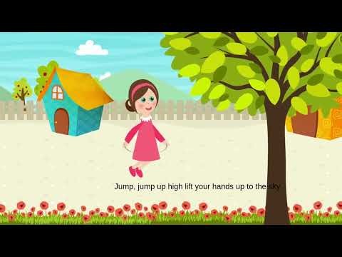 Roll Your Shoulders Jump Rope Song| Sing & Move Along Cartoon Song for Kids