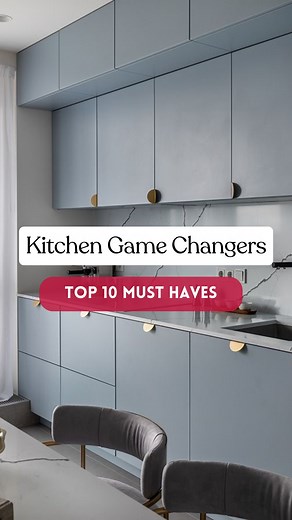Top 10 kitchen must haves 🥰 Last one is a game changer !! DM to start your interior design journey now ! Designing & planning available globally 🌎 Kitchen design , kitchen appliances , kitchen features , modular kitchen , interior design [#kitchendesign #appliances #kitchenaccessories #interiordesign #modularkitchen ] | Spaceior Interior Design