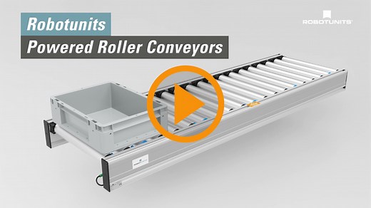 Powered Roller Conveyors | Robotunits
