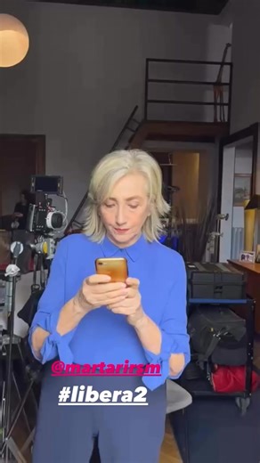 #LIBERA2 iniziate le riprese #matteomartari #lunettasavino 😍 fonte story IG Lunetta Savino | Matteo Martari fanpage