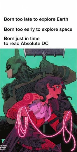 Absolute DC is PEAK 🔥