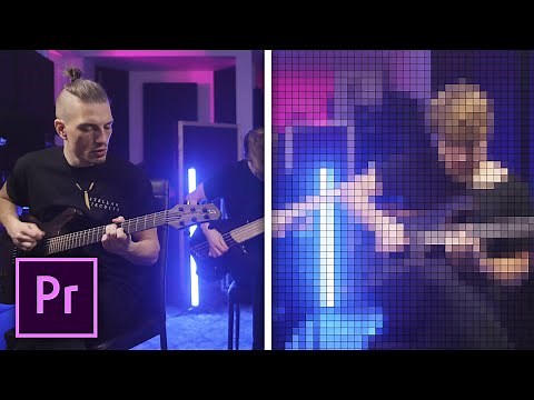 Easy Pixelation Effect For Music Videos | Premiere Pro Tutorial