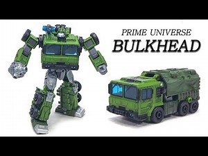 Transformers WFC Legacy Voyager Class BULKHEAD Military Truck Vehicle Car Robot Toy