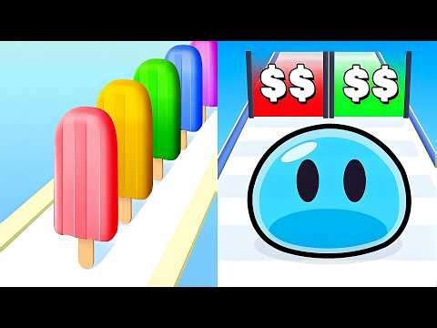 Popsicle Stack vs Slime Run 😱 INSANE Ending! Epic 2026 Race