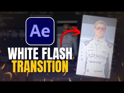 How to Make White Flash Transition in After Effects FAST!
