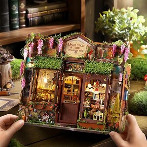 DIY Fairy-tale Wonderhouse Dollhouse Kit: Once Upon A Time Miniature Doll's House Shop - Etsy