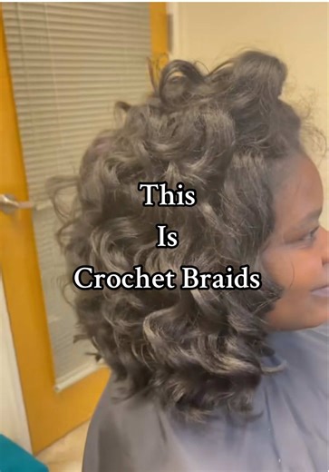 This is crochet braids. Absolutely no leave out! #crochetbraids #crochetbraidstyles #humanhaircrochetbraids #dallascrochetbraids #bob