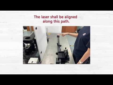 Optical Alignment of Zoom Beam Expander