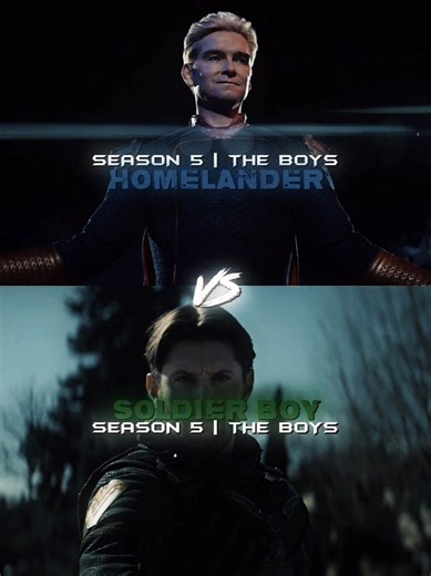 Homelander vs Soldier Boy (S5) || #edit #theboys #homelander #soldierboy #shorts #1v1