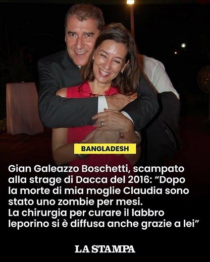 BOSCHETTI, sopravvissuto all'attentato di DACCA