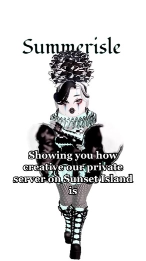 Creative Sunset Island Themes Showcase in Roblox Royale High